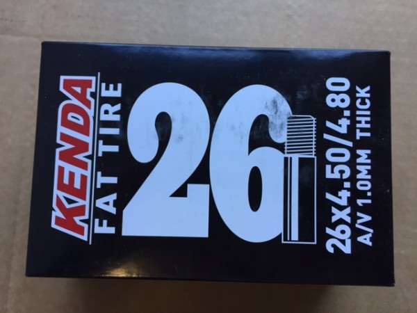 Kenda Fatbike Schlauch AV 26" x 4,5-4,8"